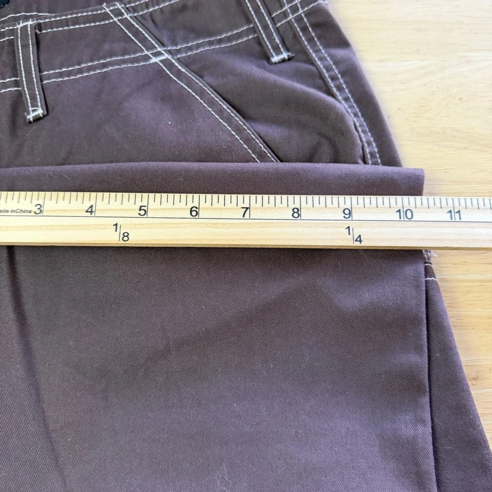 True Religion Cargo Pants Mens 32x32 Coton Stretch Straight Leg Brown *READ